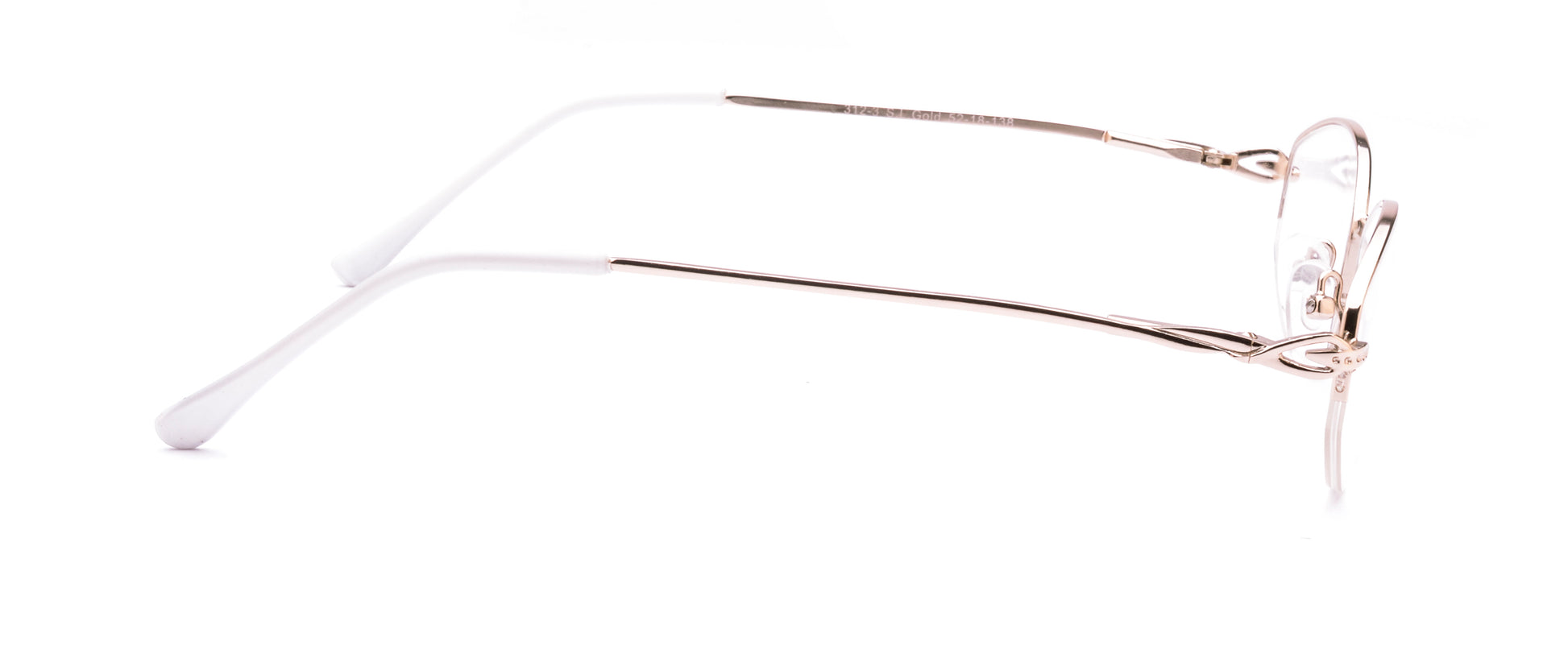 RA312-3 | Women | Shiny Gold | Metal Glasses