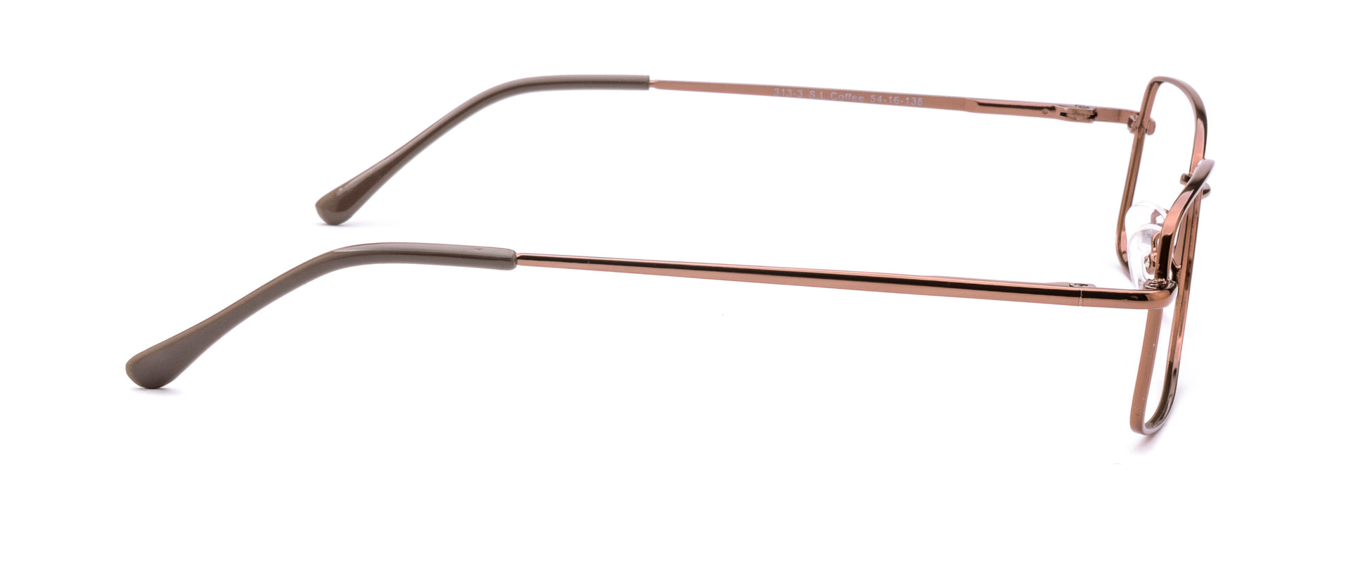 RA313-3 | Women | Shiny Brown | Metal Glasses