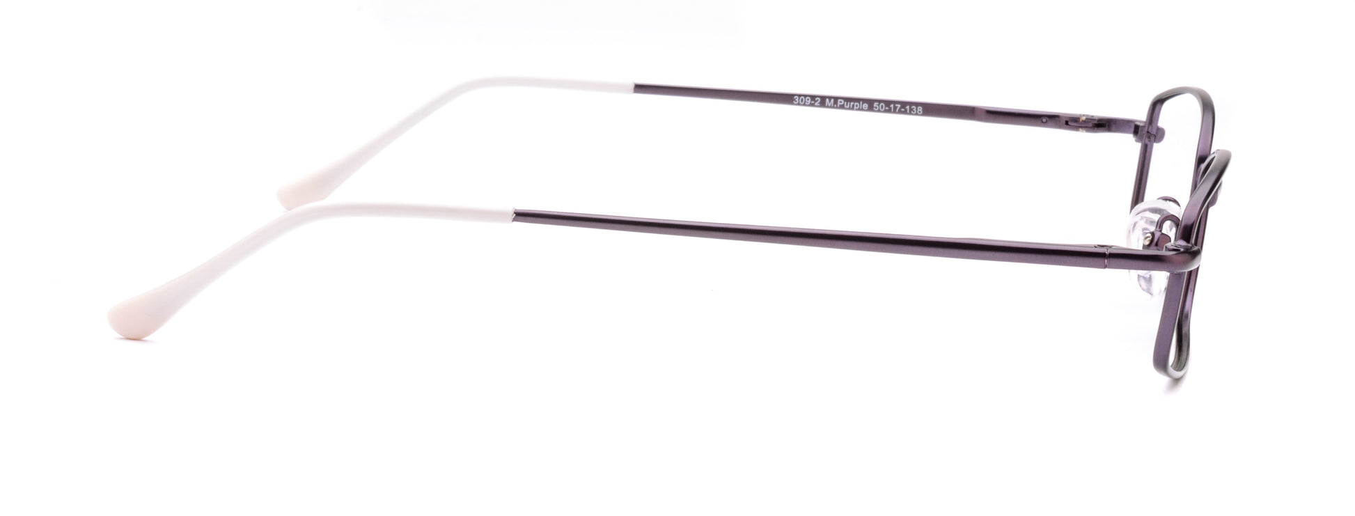 RA309-2 | Unisex | Matte Purple | Metal Glasses