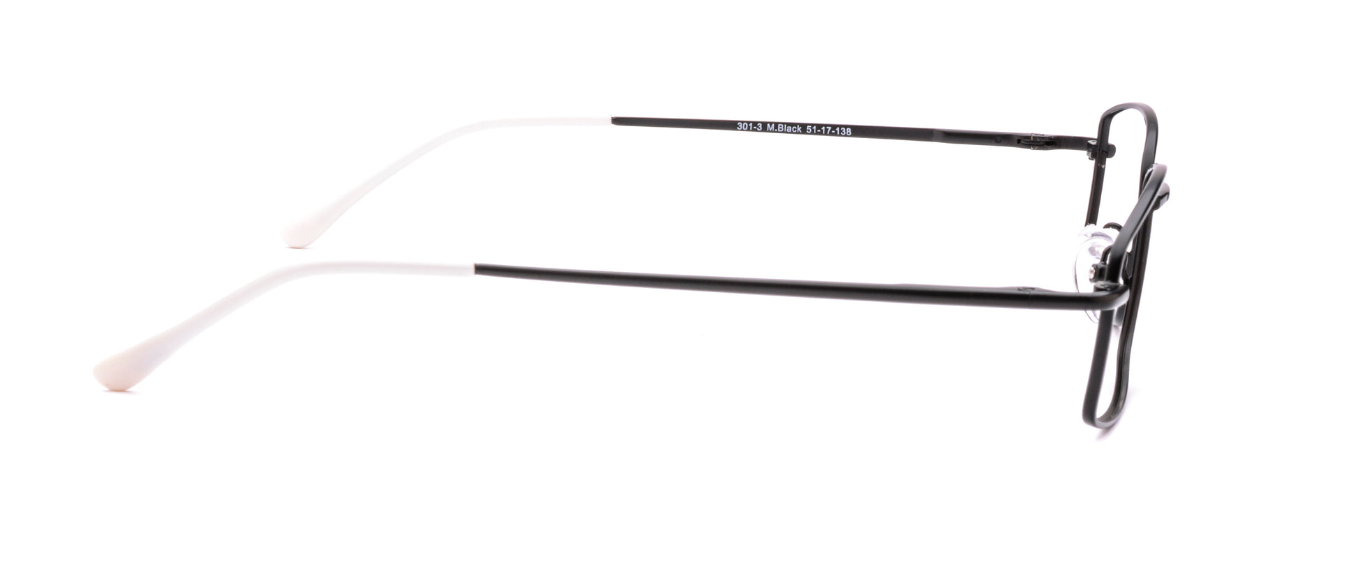 RA301-3 | Men | Matte Black | Metal Glasses