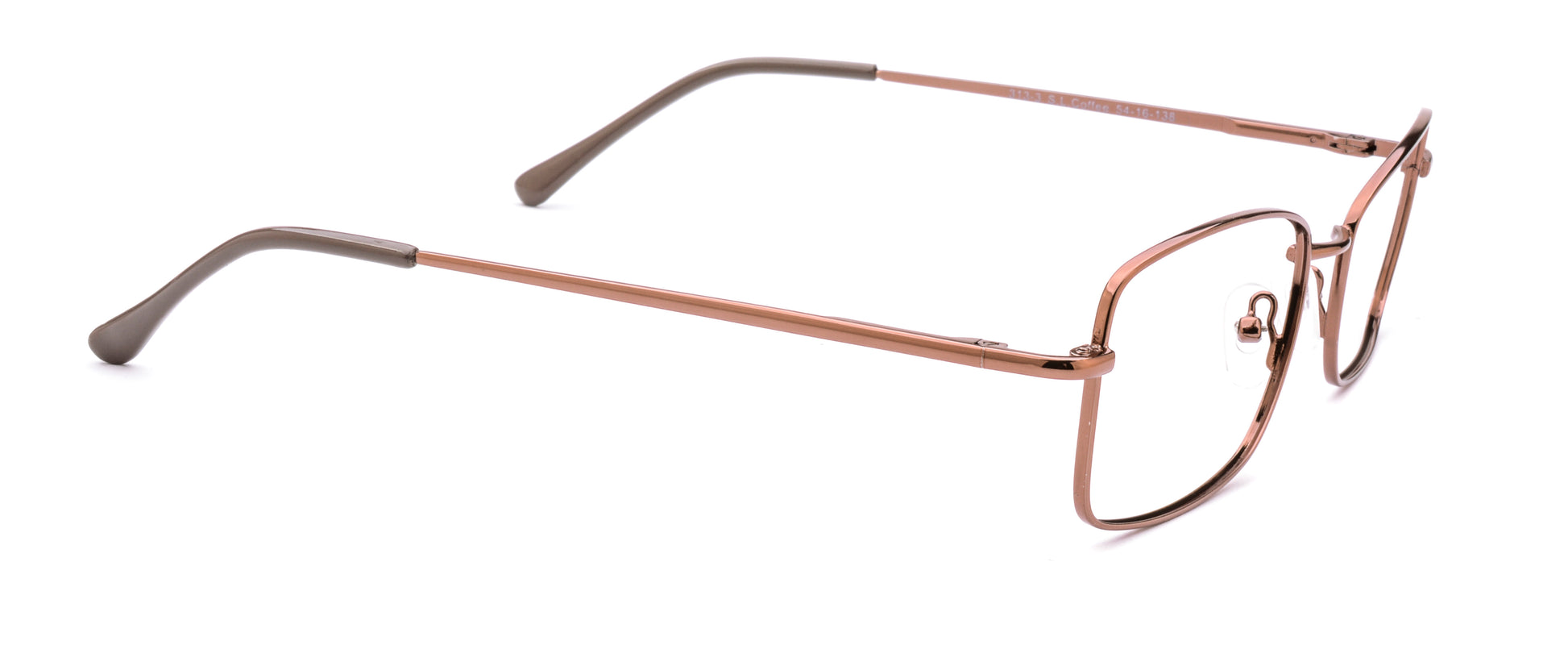 RA313-3 | Women | Shiny Brown | Metal Glasses