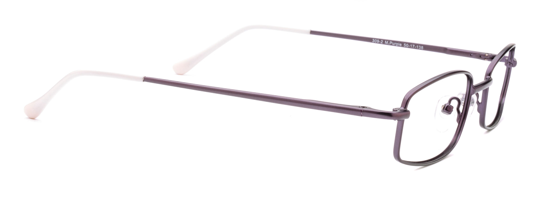 RA309-2 | Unisex | Matte Purple | Metal Glasses