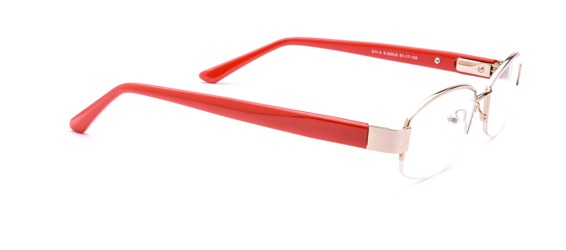 RA511-3 | Women | Shiny Gold | Metal Glasses