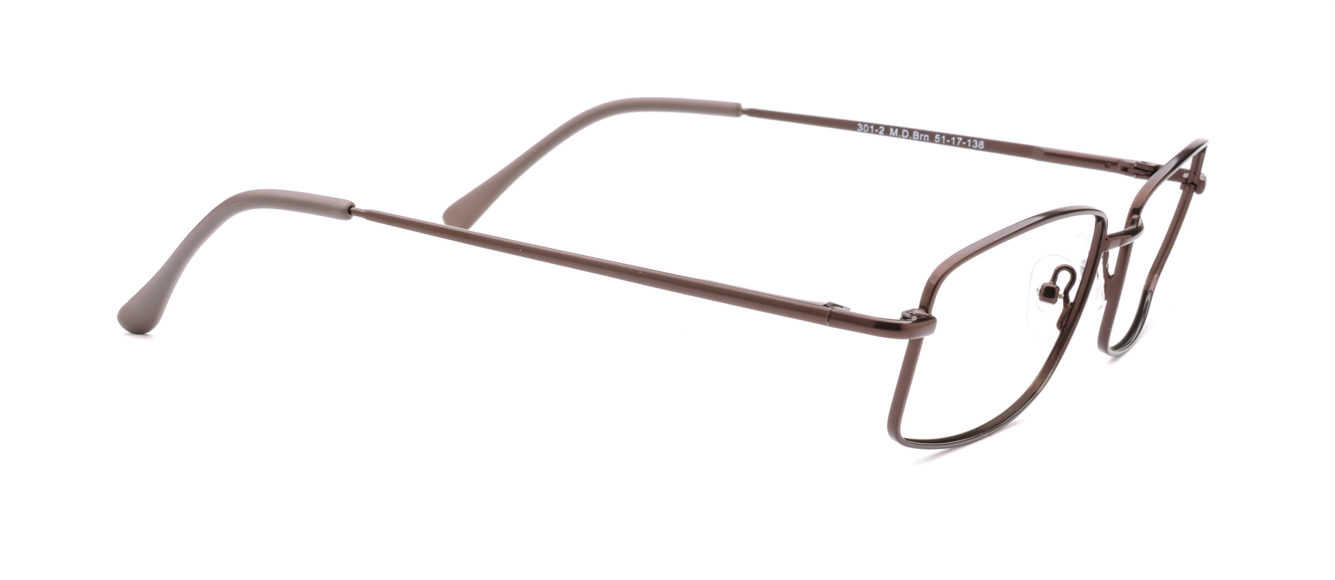 RA301-2 | Men | Matte Brown | Metal Glasses