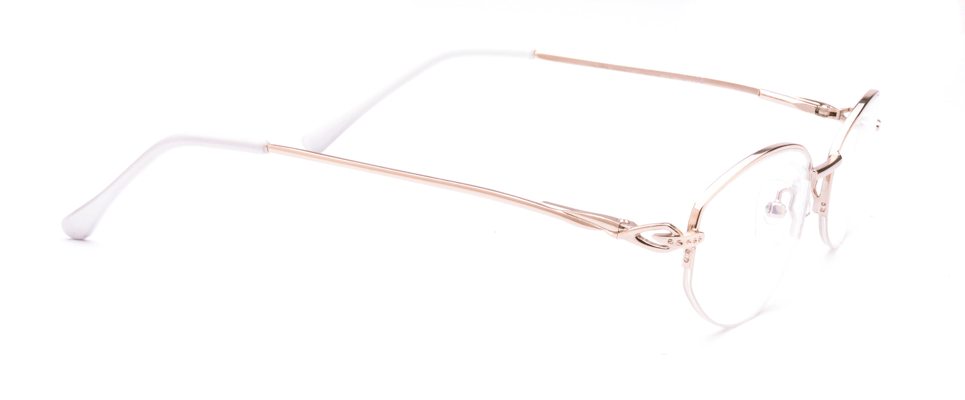 RA312-3 | Women | Shiny Gold | Metal Glasses