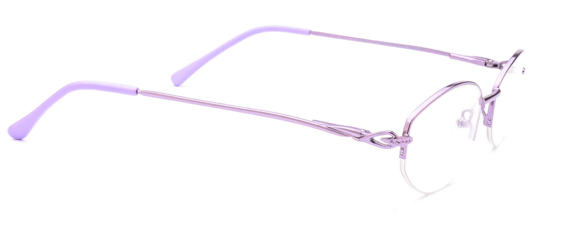 RA312-1 | Women | Shiny Purple | Metal Glasses