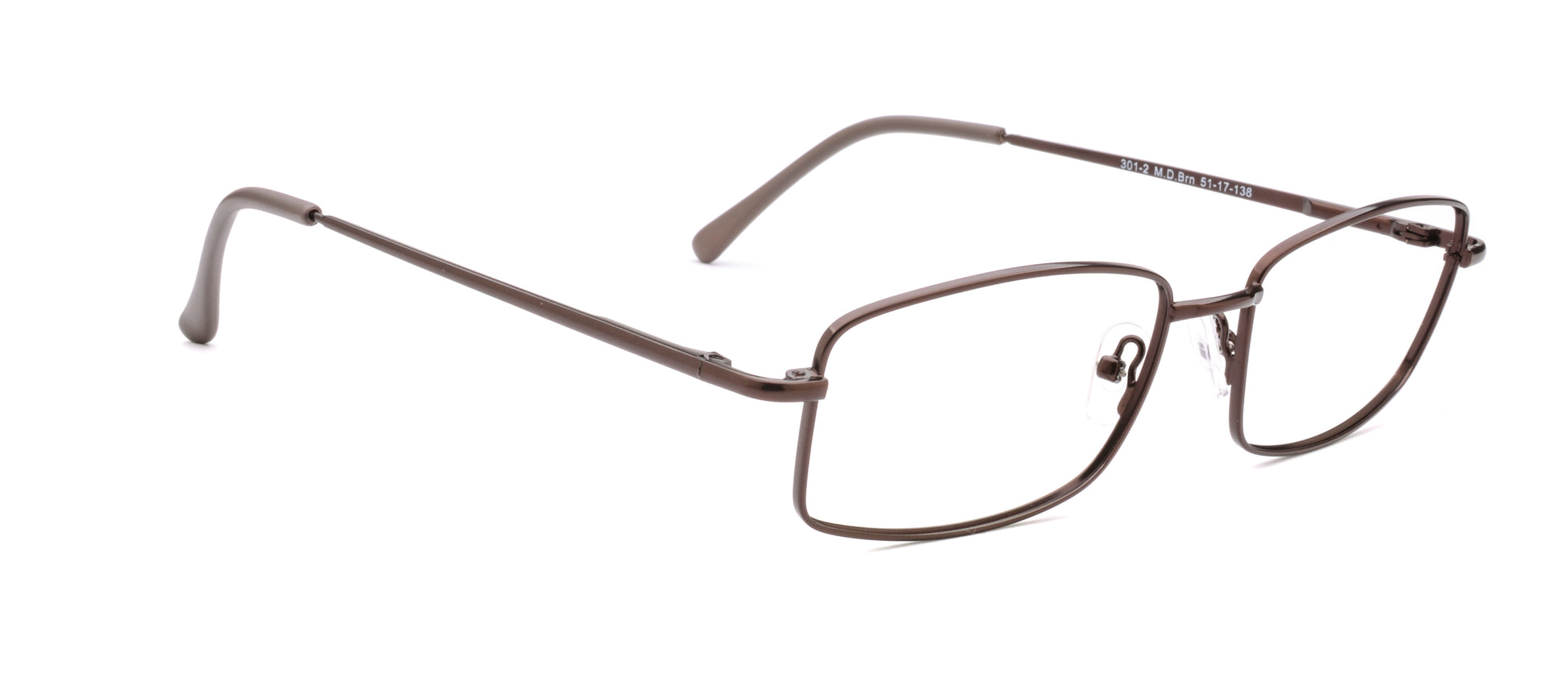 RA301-2 | Men | Matte Brown | Metal Glasses