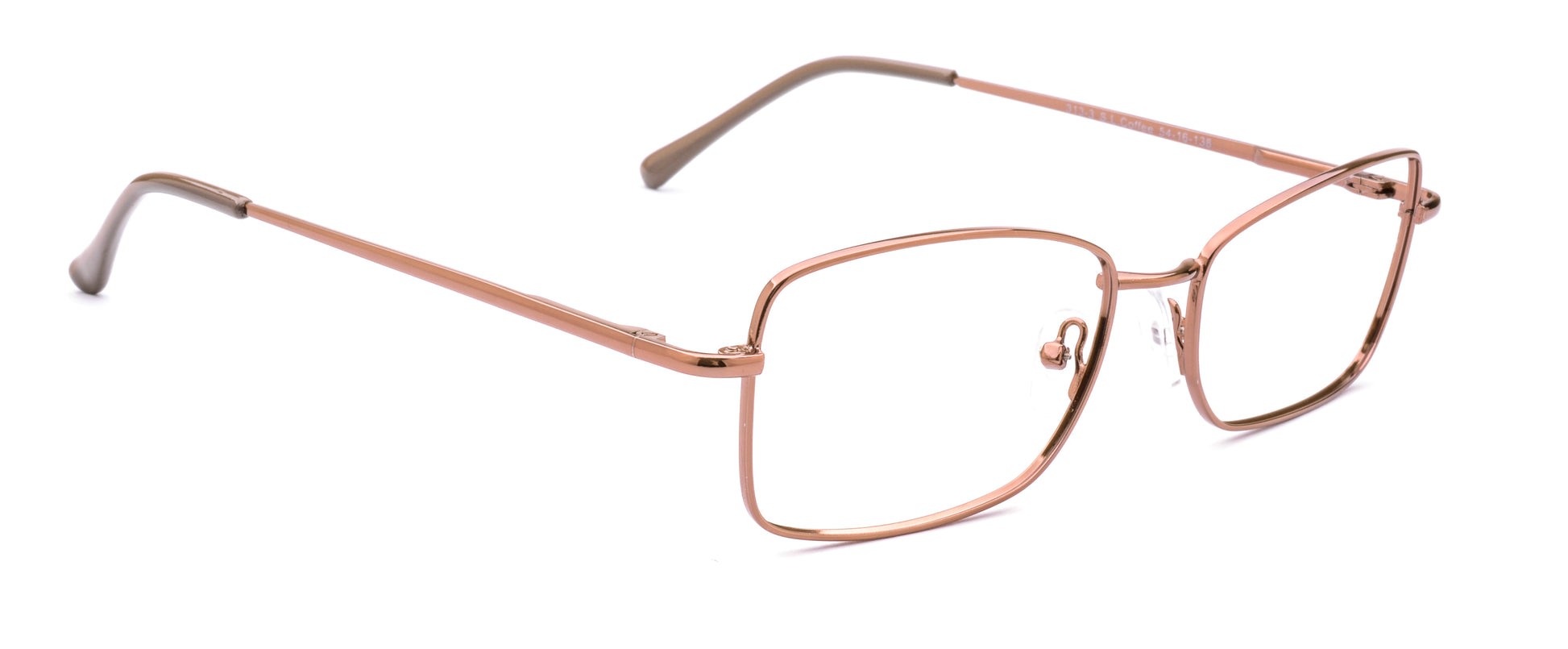 RA313-3 | Women | Shiny Brown | Metal Glasses