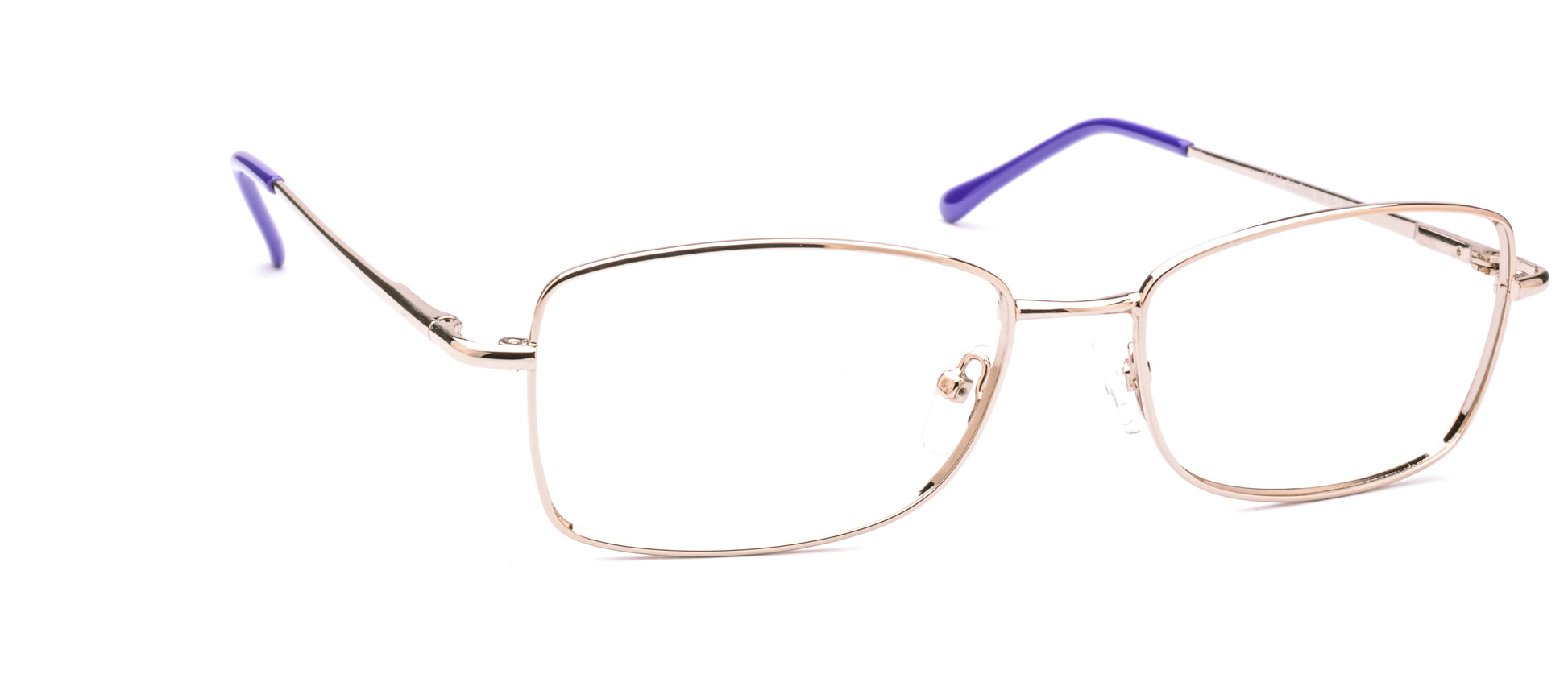 RA313-1 | Women | Shiny Gold | Metal Glasses