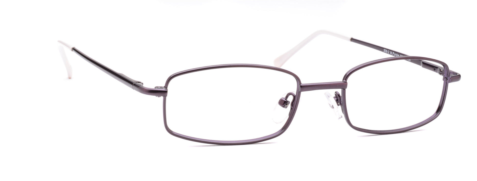 RA309-2 | Unisex | Matte Purple | Metal Glasses