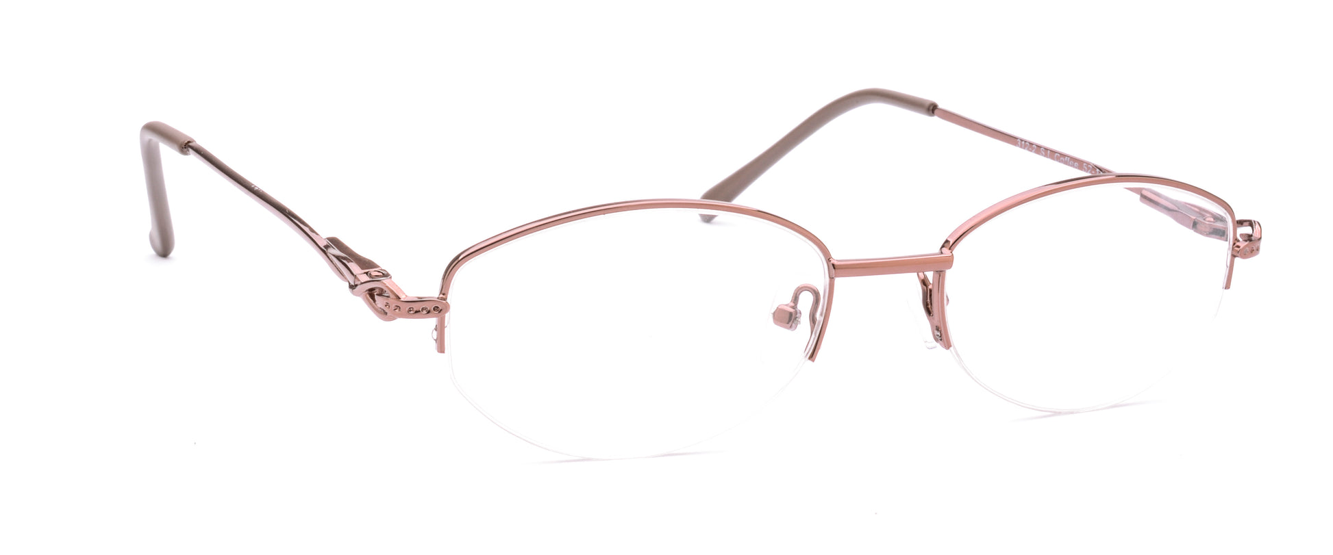RA312-2 | Women | Shiny Brown | Metal Glasses
