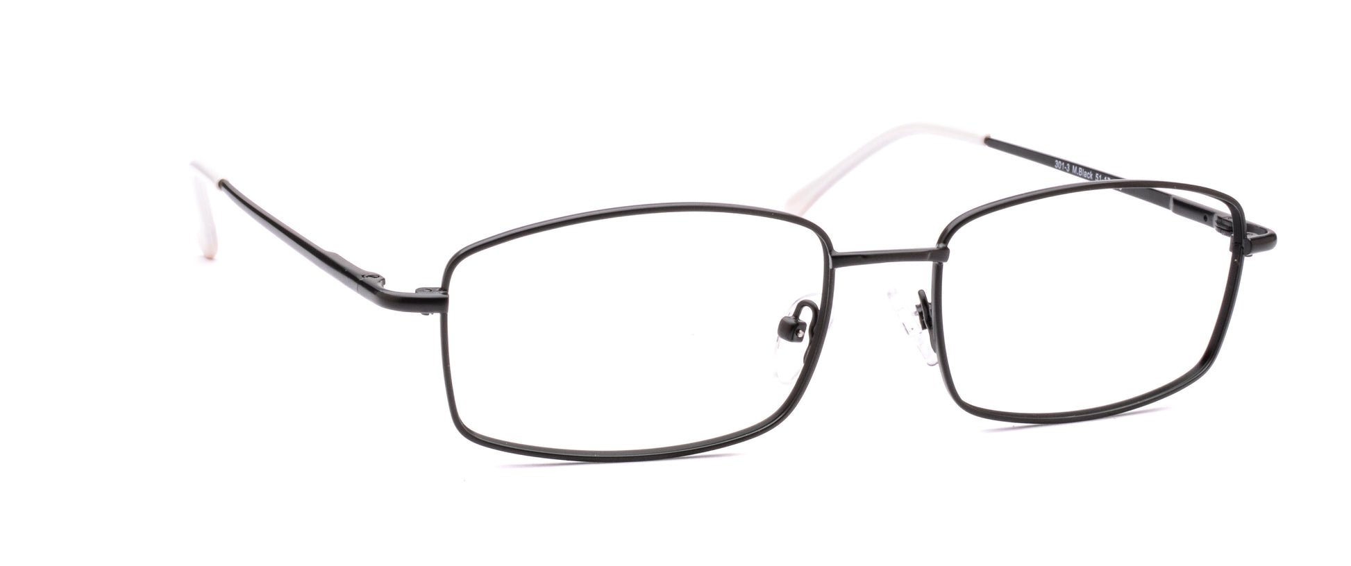 RA301-3 | Men | Matte Black | Metal Glasses