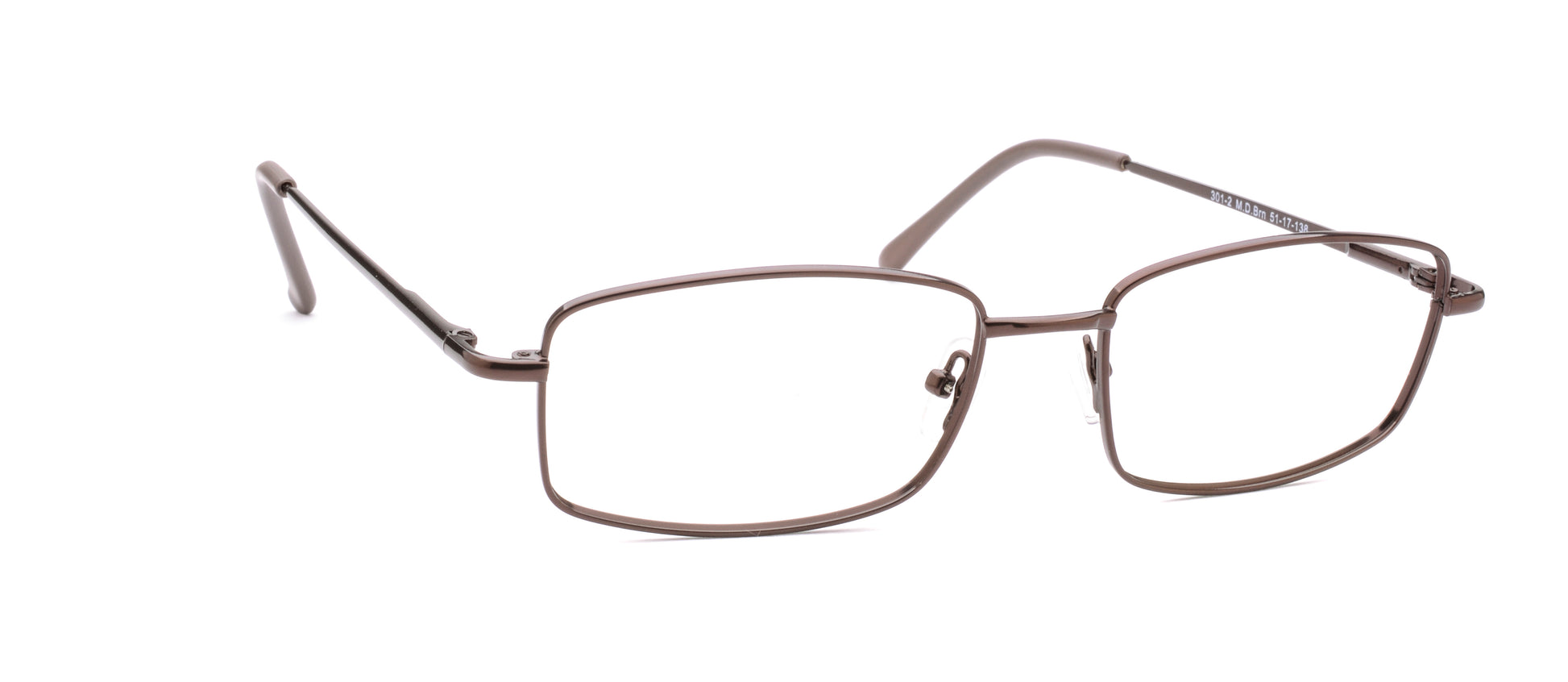 RA301-2 | Men | Matte Brown | Metal Glasses
