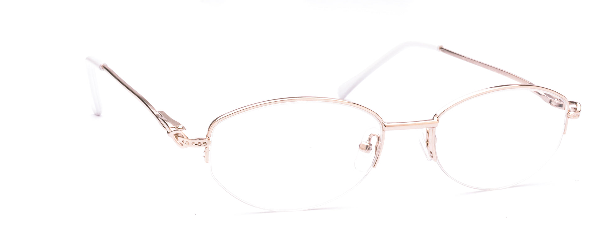 RA312-3 | Women | Shiny Gold | Metal Glasses