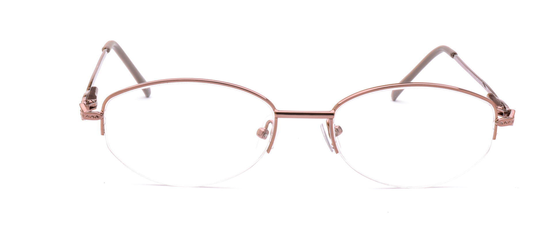 RA312-2 | Women | Shiny Brown | Metal Glasses