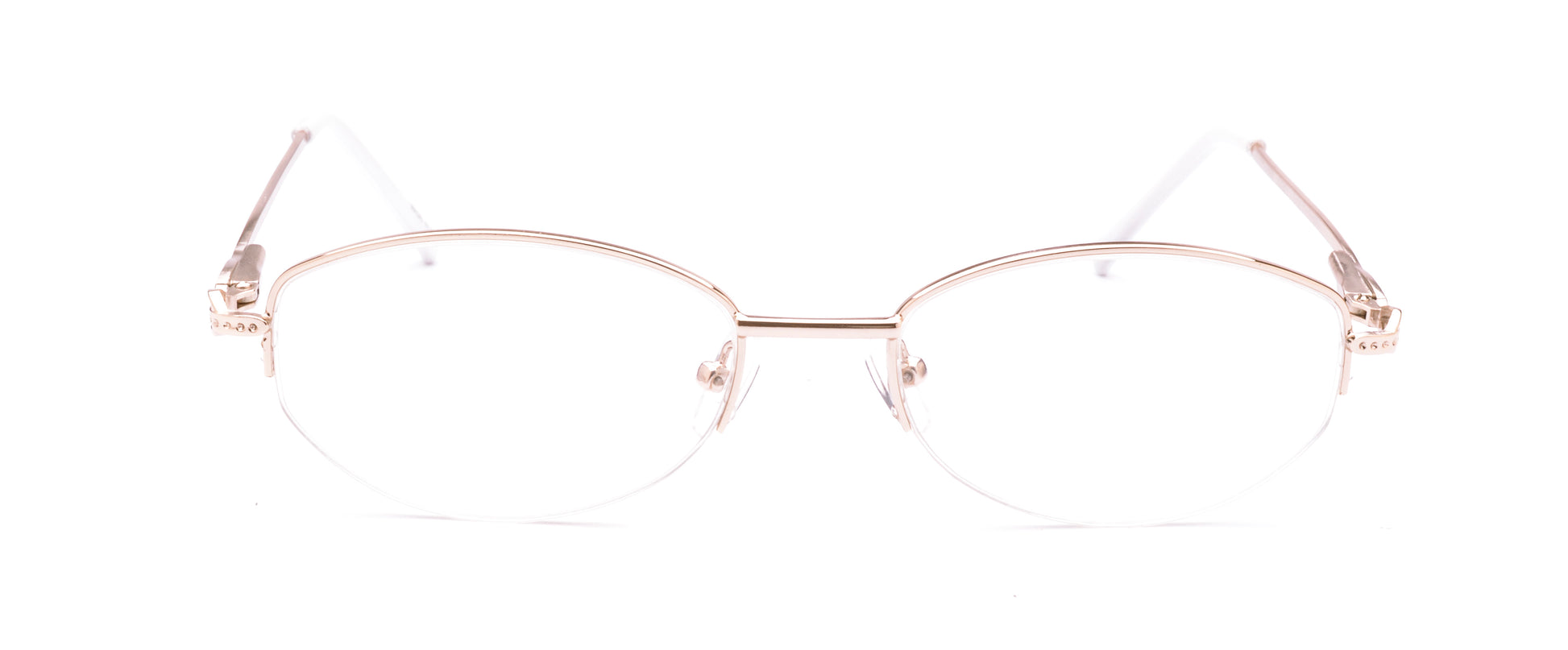 RA312-3 | Women | Shiny Gold | Metal Glasses