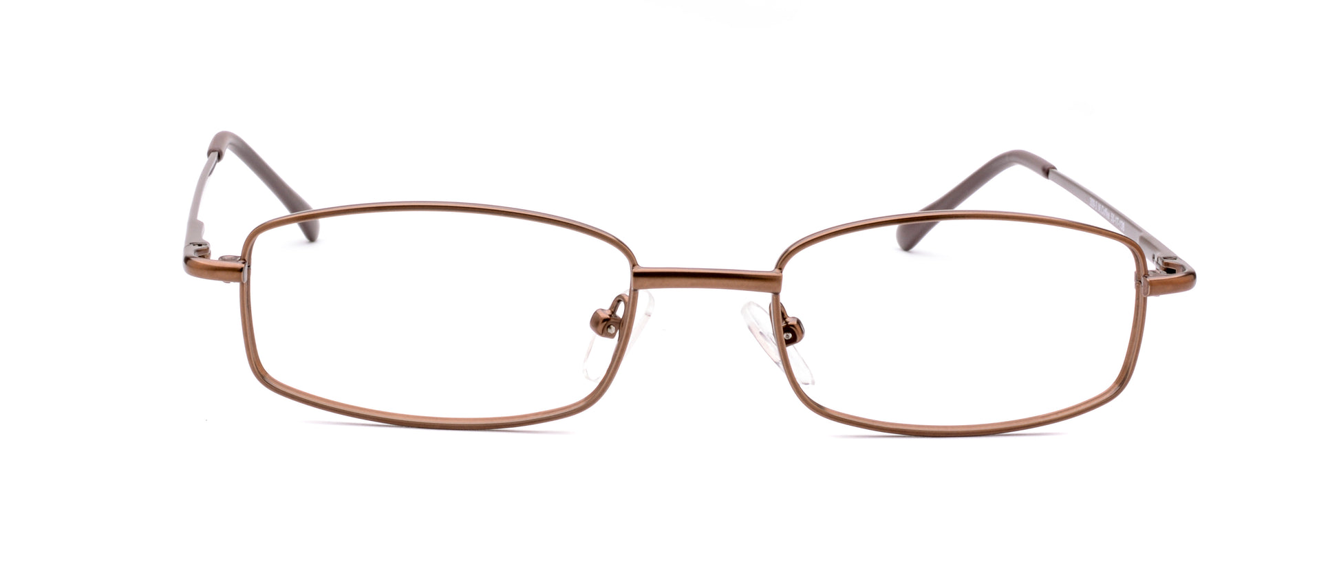 RA309-3 | Unisex | Matte Brown | Metal Glasses