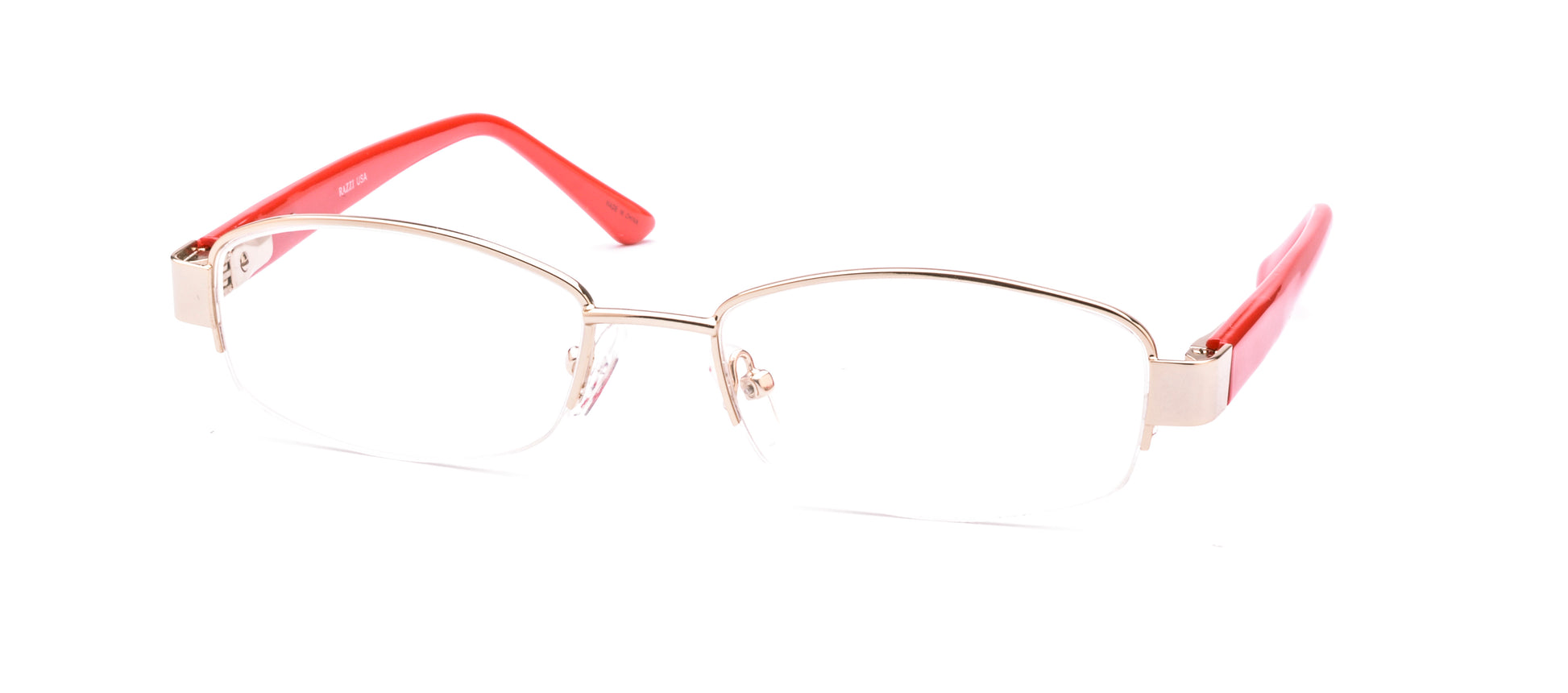 RA511-3 | Women | Shiny Gold | Metal Glasses