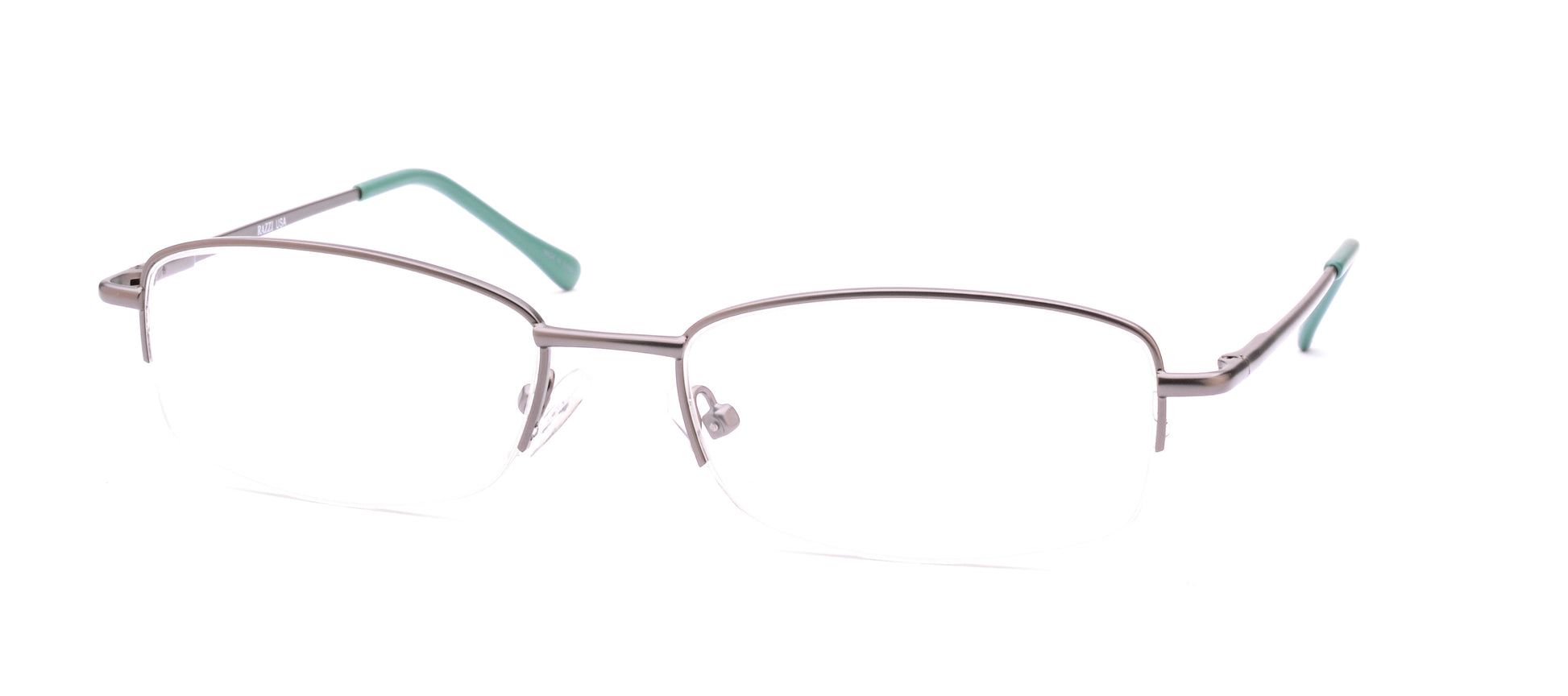 RA303-3 | Unisex | Matte Gun | Metal Glasses