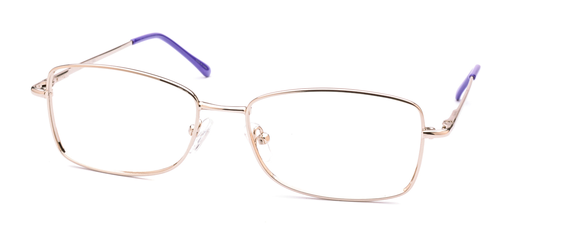 RA313-1 | Women | Shiny Gold | Metal Glasses