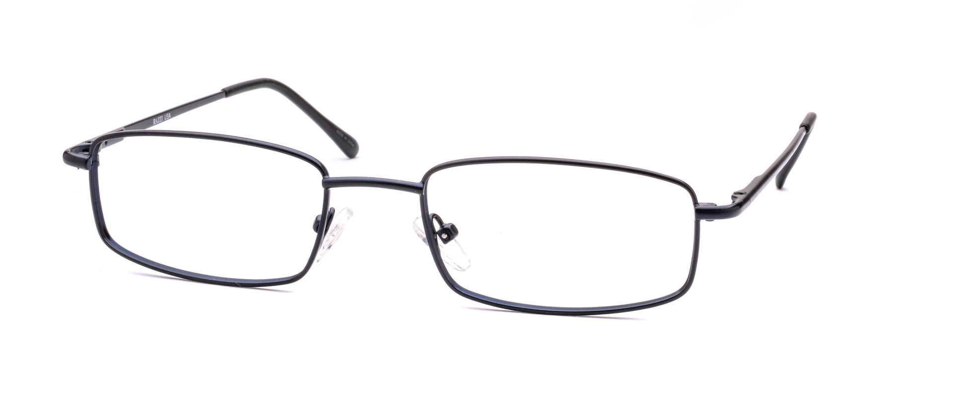 RA308-1 Unisex | Matte Blue | Metal Glasses -