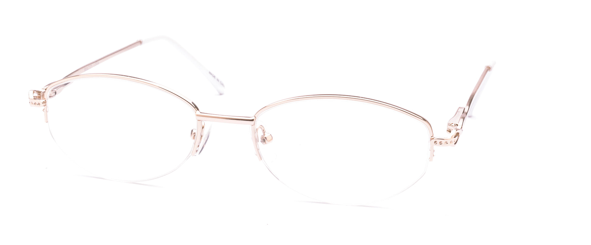 RA312-3 | Women | Shiny Gold | Metal Glasses