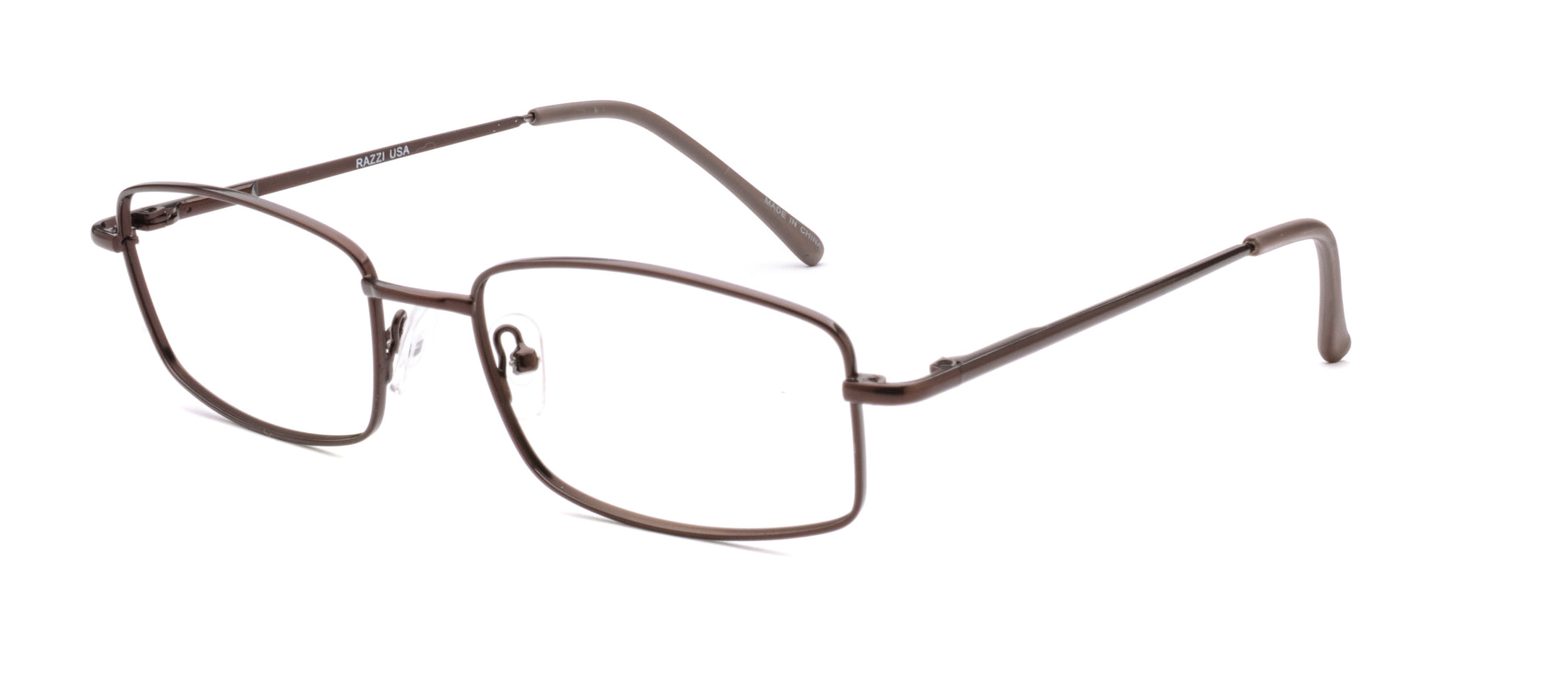 RA301-2 | Men | Matte Brown | Metal Glasses