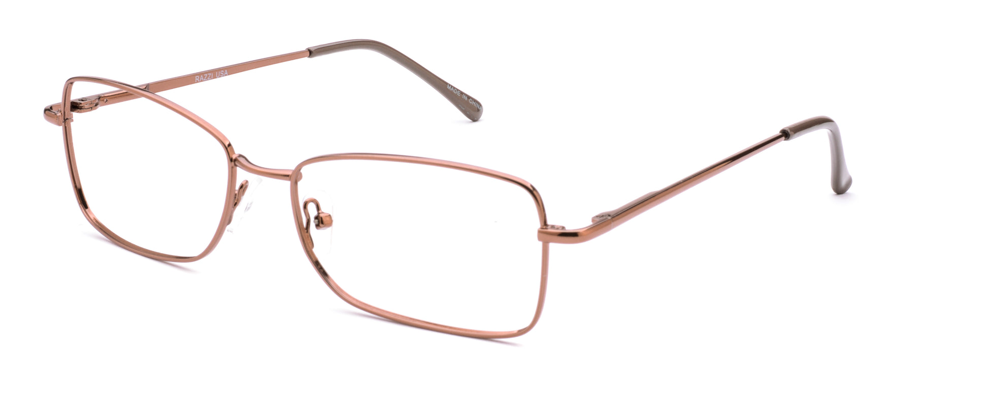 RA313-3 | Women | Shiny Brown | Metal Glasses