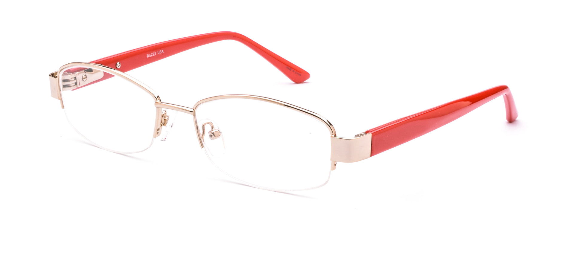 RA511-3 | Women | Shiny Gold | Metal Glasses