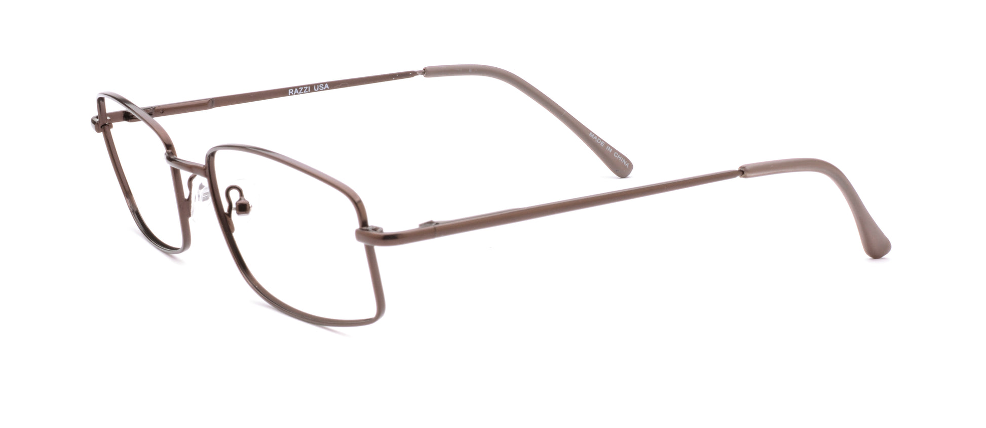 RA301-2 | Men | Matte Brown | Metal Glasses