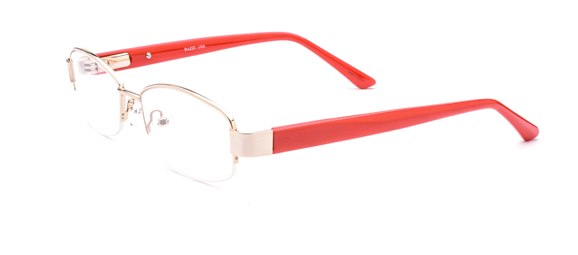 RA511-3 | Women | Shiny Gold | Metal Glasses