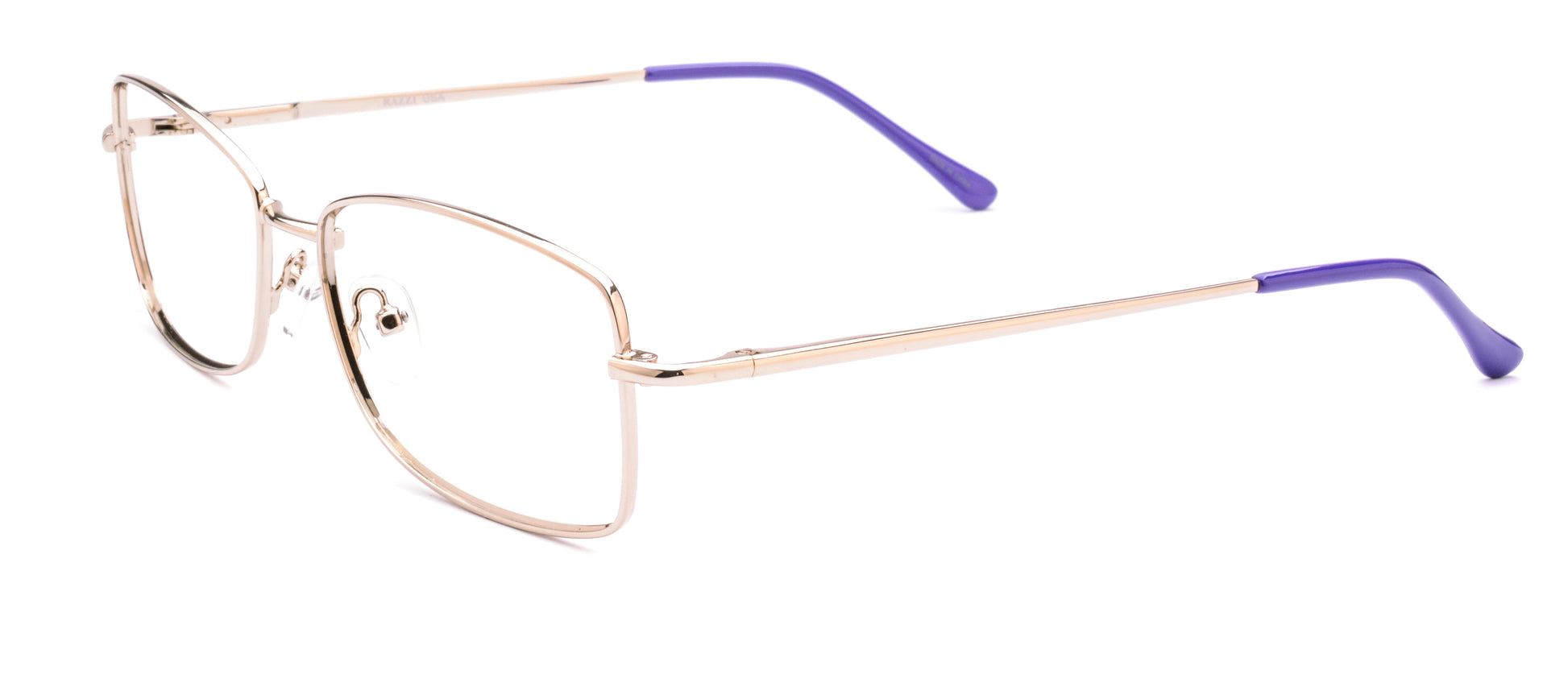 RA313-1 | Women | Shiny Gold | Metal Glasses