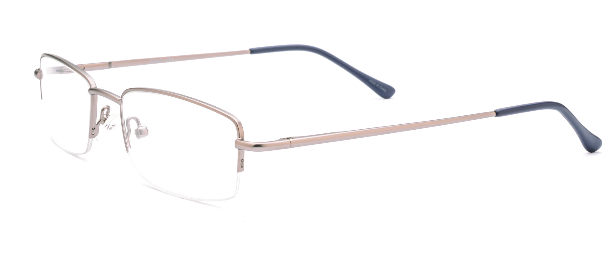 RA307-2 | Unisex | Matte Gun | Metal Glasses