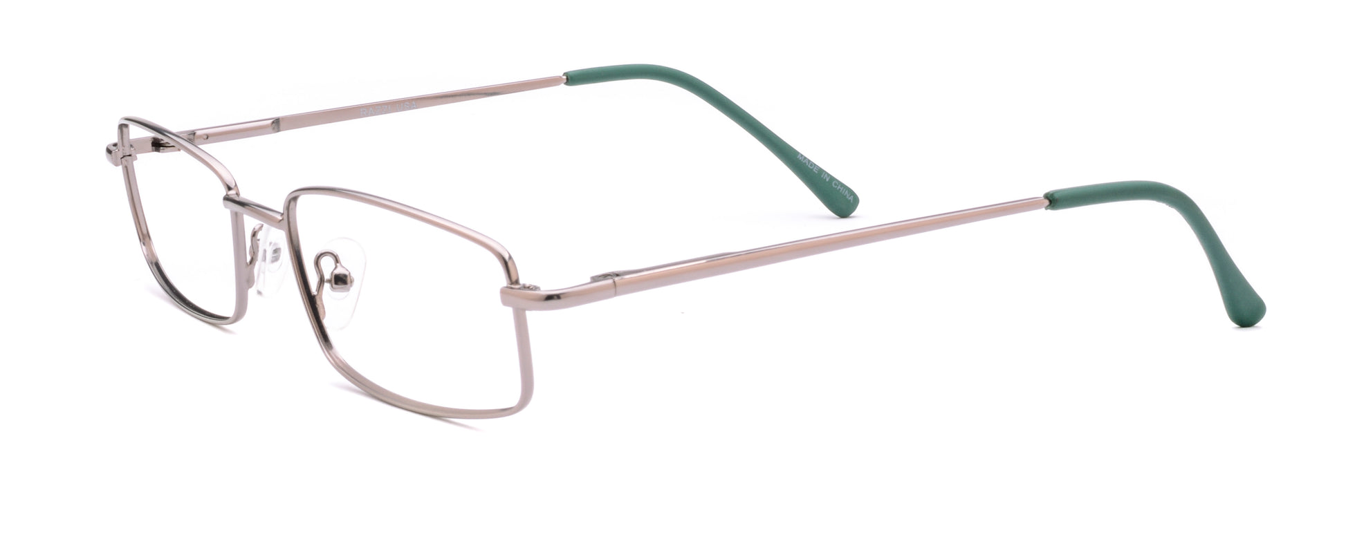 RA308-3 | Unisex | Matte Blue | Metal Glasses