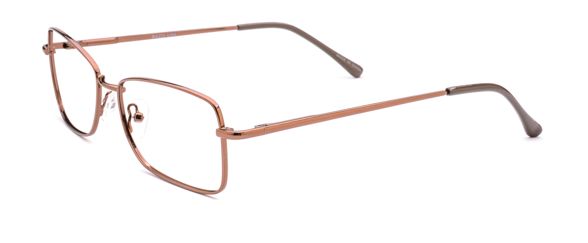 RA313-3 | Women | Shiny Brown | Metal Glasses