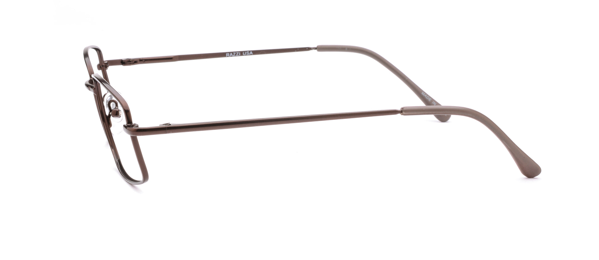RA301-2 | Men | Matte Brown | Metal Glasses
