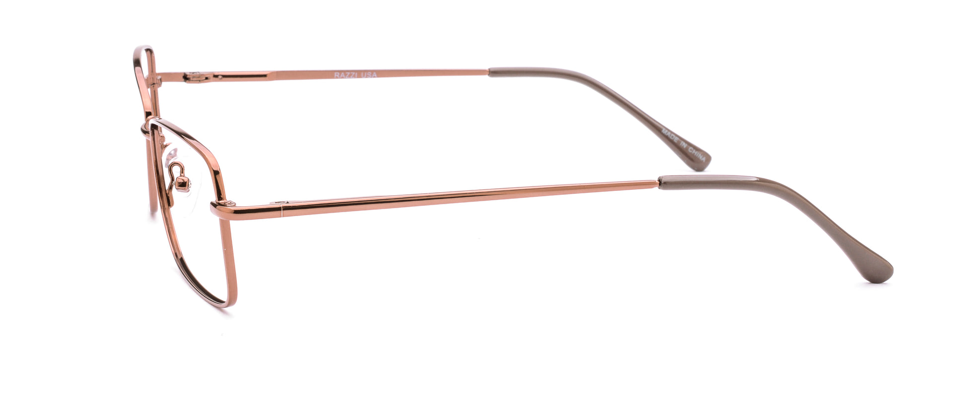 RA313-3 | Women | Shiny Brown | Metal Glasses