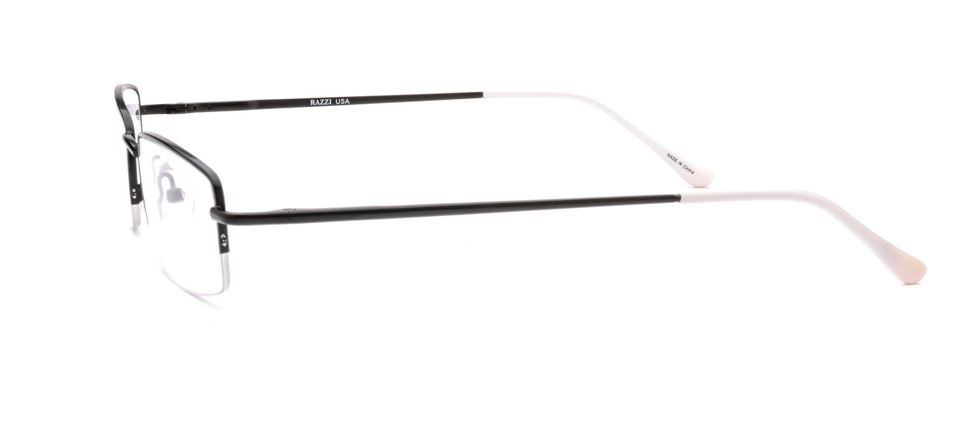 RA307-1 | Unisex | Matte Black | Metal Glasses