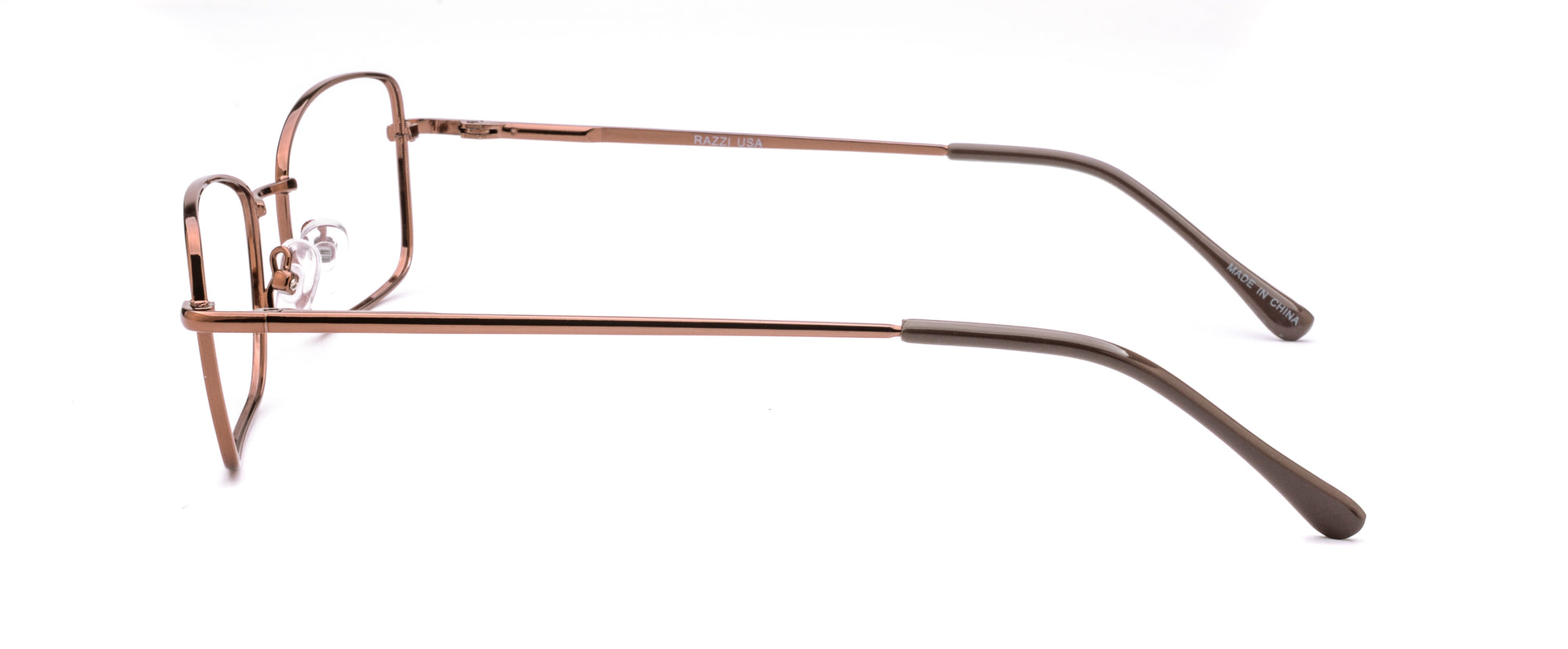 RA313-3 | Women | Shiny Brown | Metal Glasses