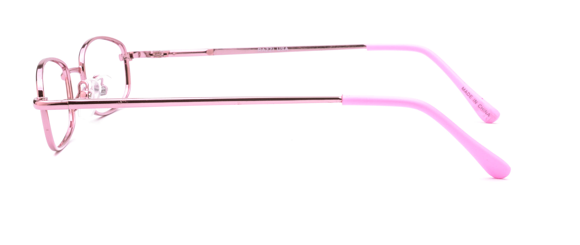 RA310-1 | Kids | Shiny Pink | Metal Glasses