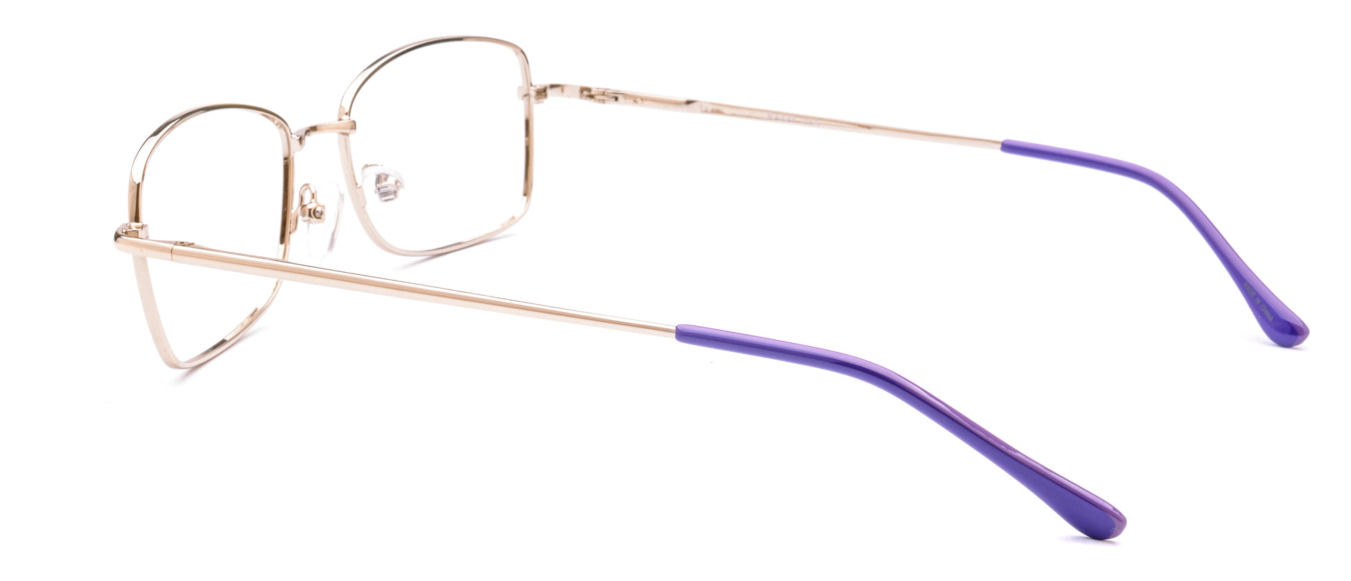 RA313-1 | Women | Shiny Gold | Metal Glasses