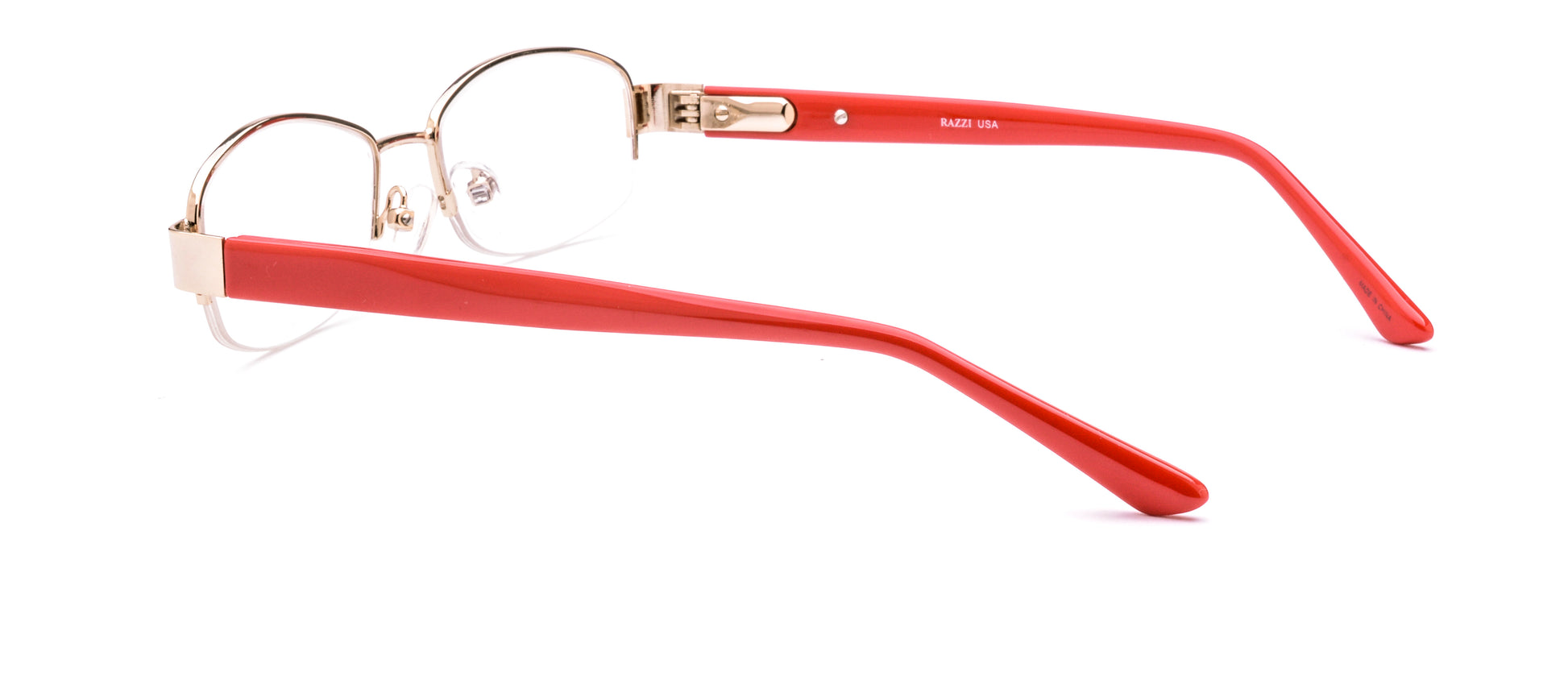RA511-3 | Women | Shiny Gold | Metal Glasses