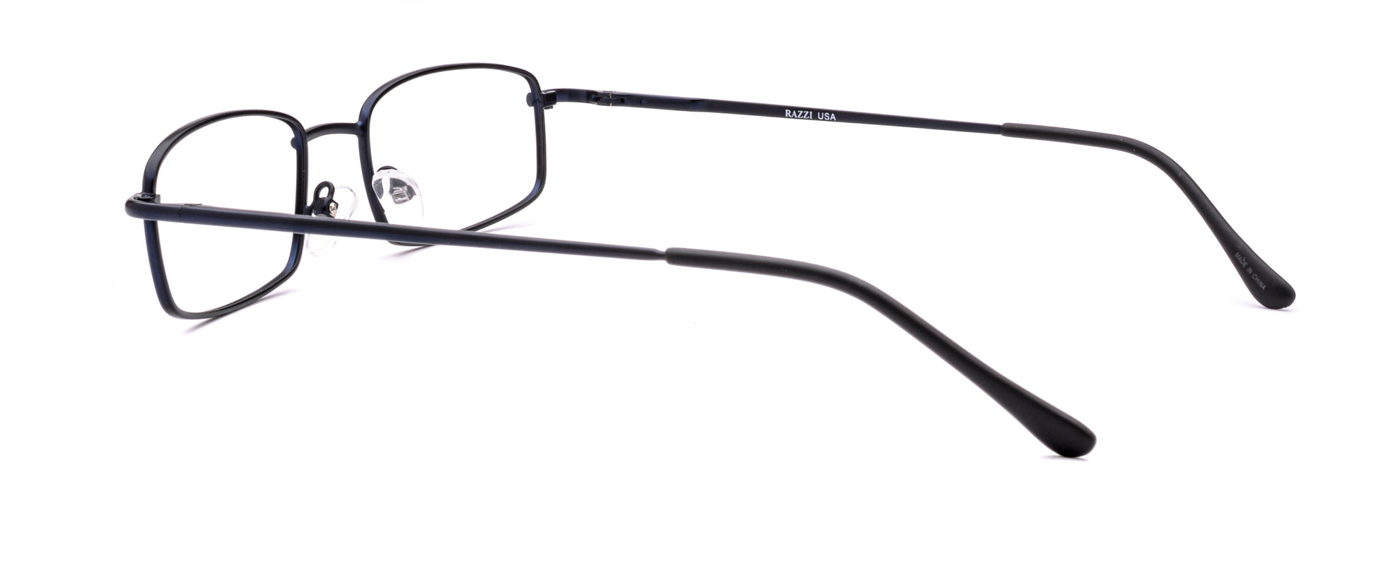 RA308-1 Unisex | Matte Blue | Metal Glasses -