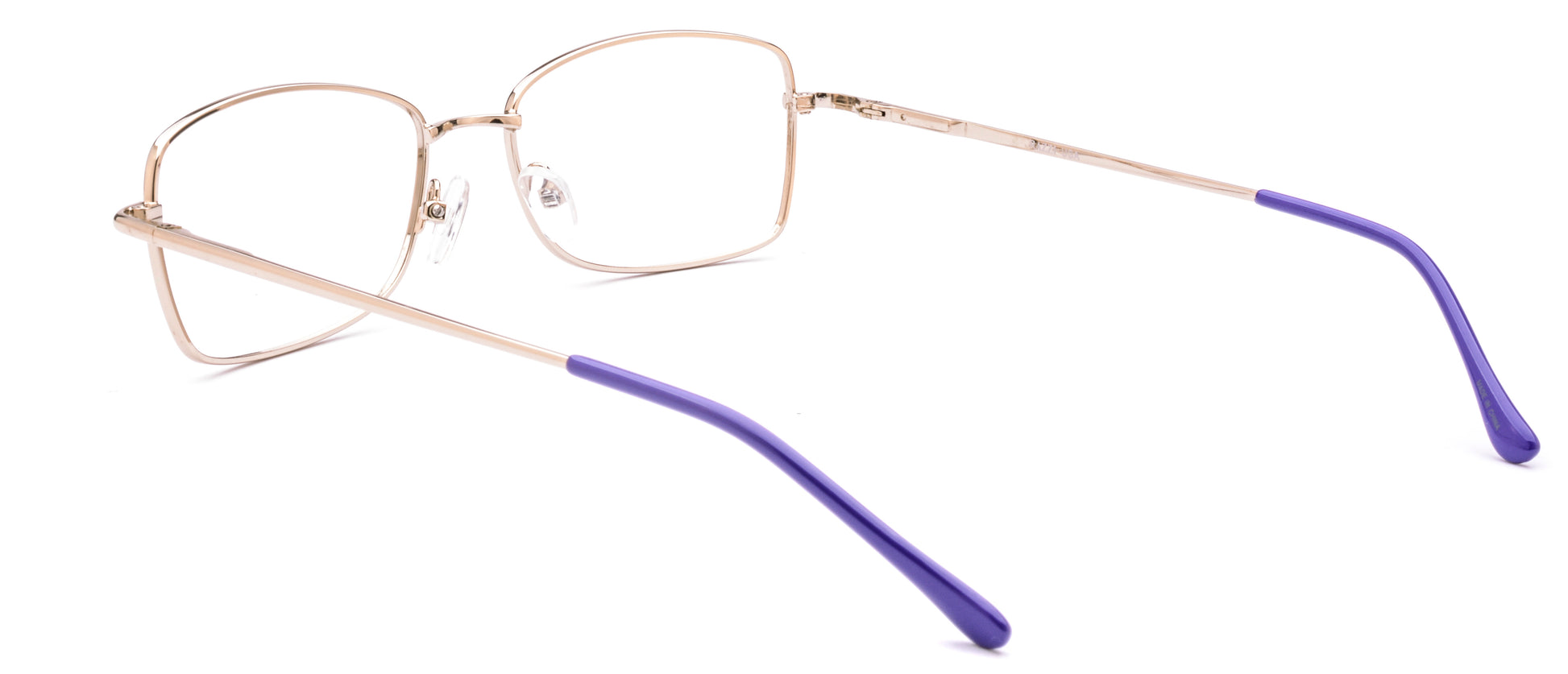 RA313-1 | Women | Shiny Gold | Metal Glasses