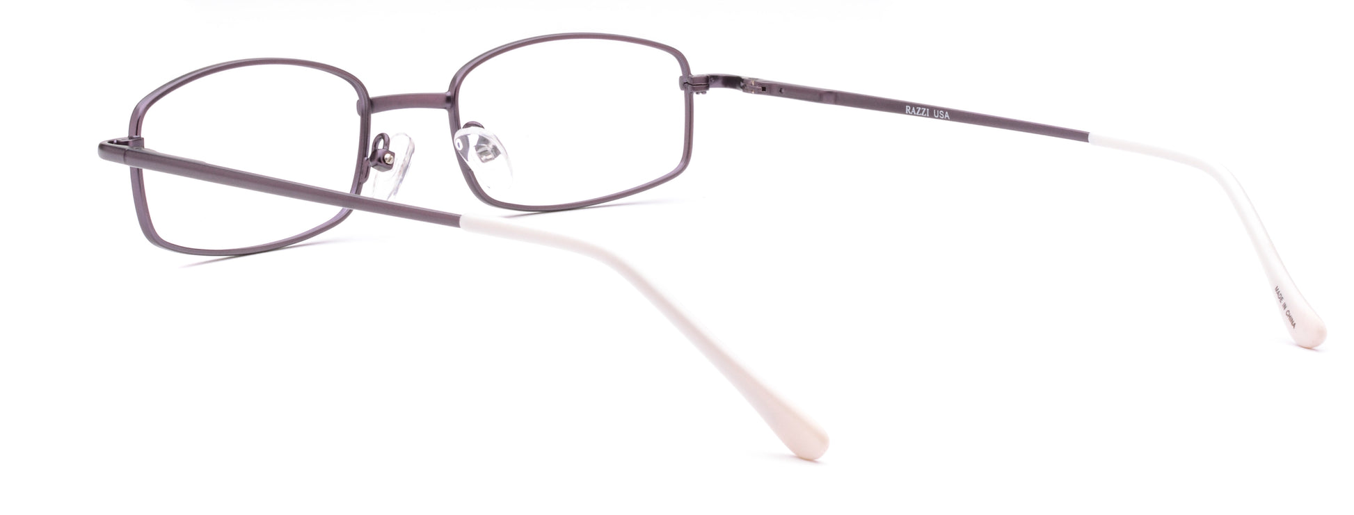 RA309-2 | Unisex | Matte Purple | Metal Glasses