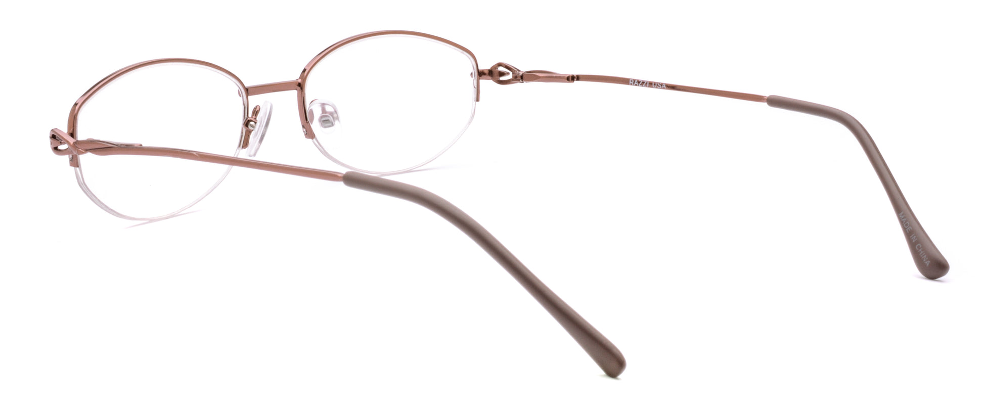 RA312-2 | Women | Shiny Brown | Metal Glasses