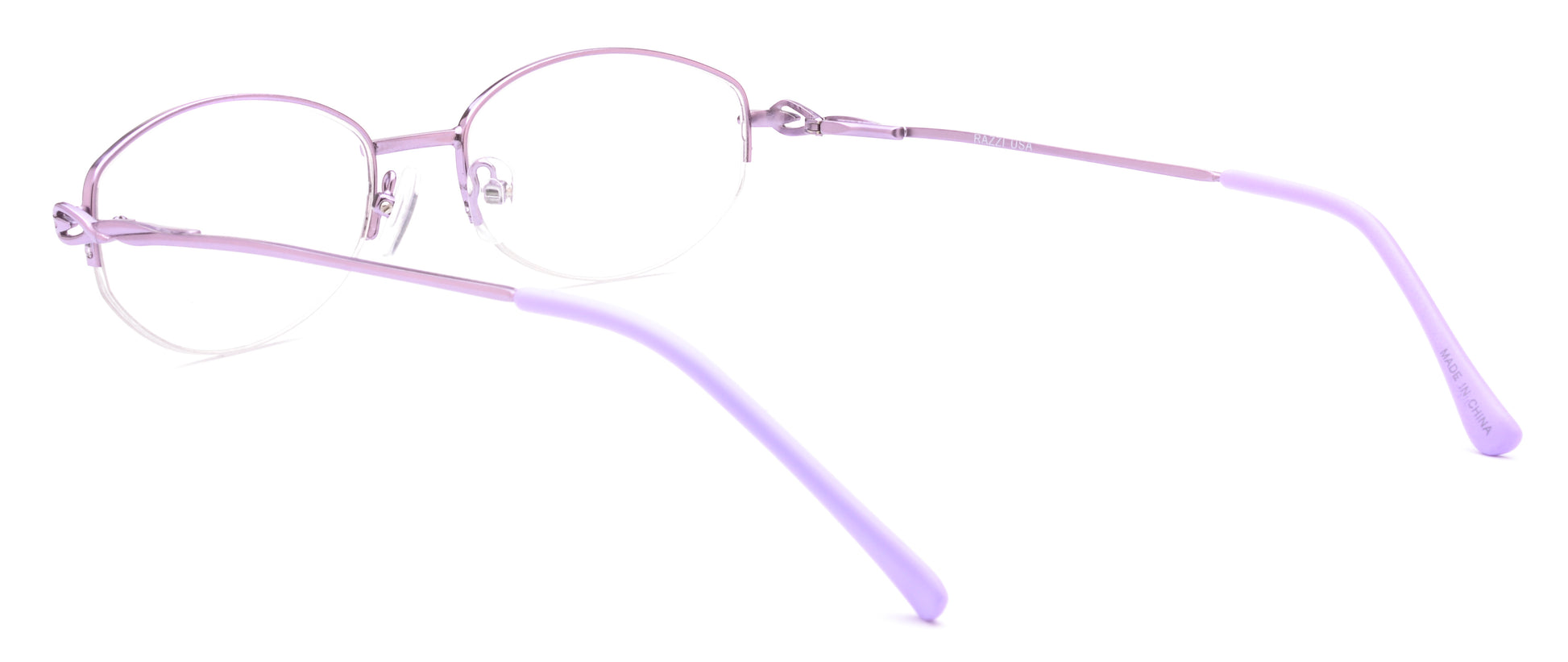 RA312-1 | Women | Shiny Purple | Metal Glasses