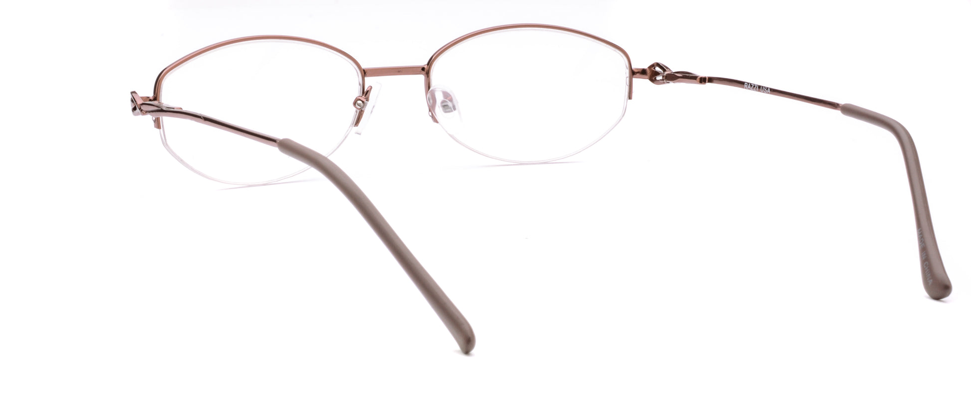 RA312-2 | Women | Shiny Brown | Metal Glasses