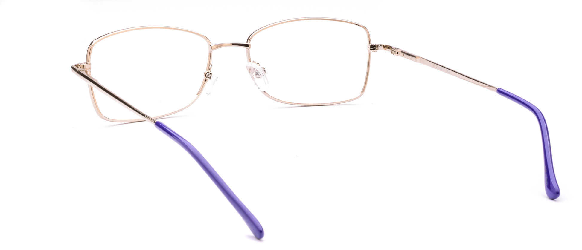 RA313-1 | Women | Shiny Gold | Metal Glasses