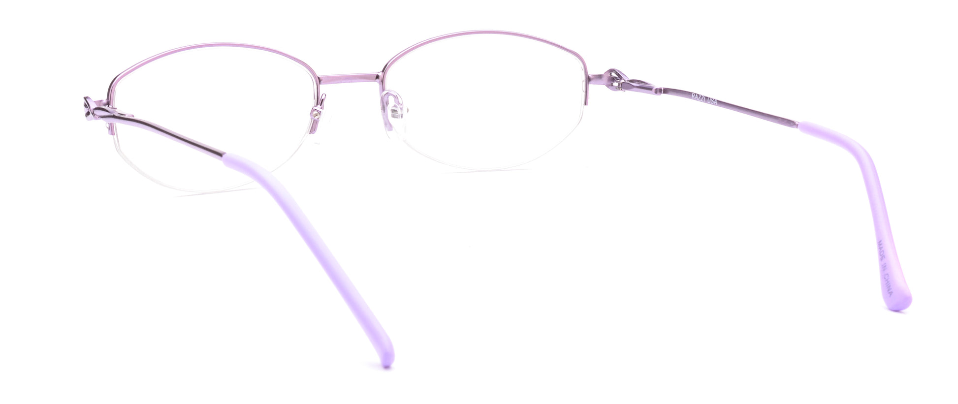 RA312-1 | Women | Shiny Purple | Metal Glasses